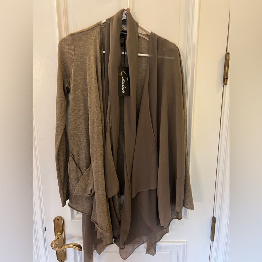 NWT!!!! Gorgeous sweater with infinity scarf